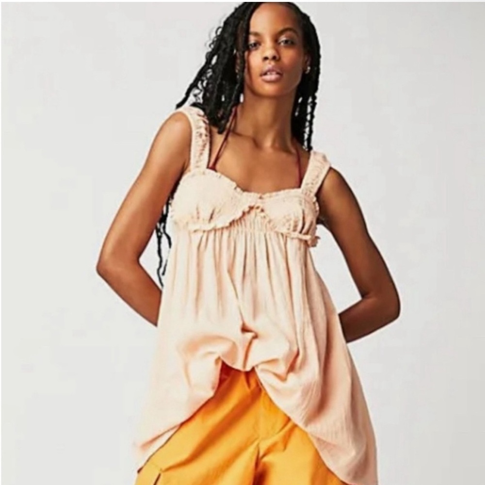 Free People Blissful Breeze Mini Dress NWOT Sz M MSRP $70